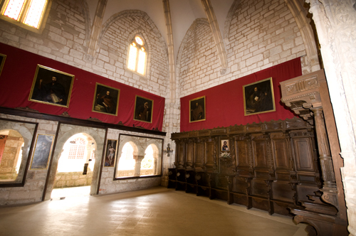 Interior sala capitular Cardeña